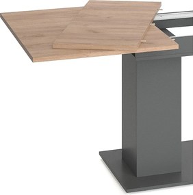 Stół jadalny antracyt 140x90x76 dix