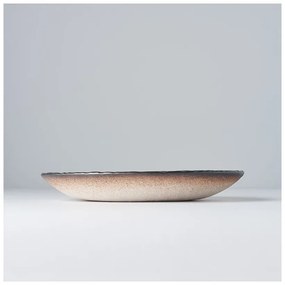 Niebieski owalny półmisek ceramiczny MIJ Cobalt, 24x20 cm