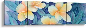 Obraz - Tropikalne krzewy (170x50 cm)
