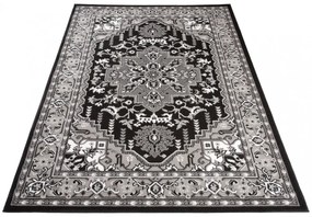 Czarny dywan vintage K4-D47