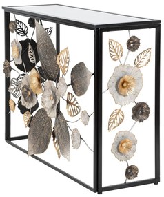 Czarna konsola 42x112 cm Glam Dark – Mauro Ferretti
