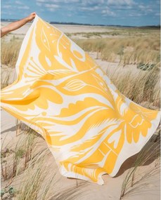 Żółty koc 165x200 cm Lino – noo.ma