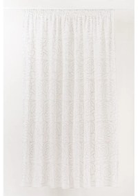 Biało-szara firanka 140x245 cm Amanda – Mendola Fabrics