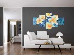 Obraz - Tropikalne krzewy (125x70 cm)