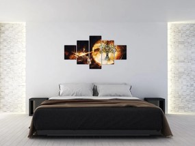 Obraz - Tajemnicze drzewo życia (125x70 cm)