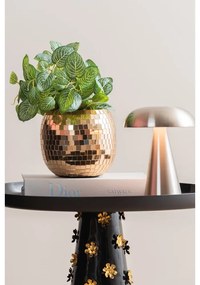 Lampa stołowa LED w kolorze złota ze ściemniaczem i metalowym kloszem (wysokość 20,5 cm) Rachel – Leitmotiv