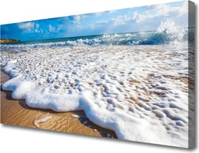 Zdjęcie na płótnie Piaszczysty Brzeg Oceanu