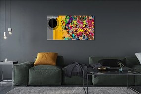 Zdjęcie na płótnie Artystyczna Gitara W Barwach