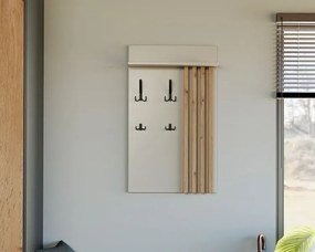 Kaszmirowy wieszak z półką do przedpokoju H7-S64