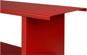 Czerwony metalowy regał 160x57x37 cm Hes – noo.ma