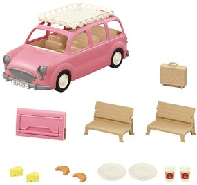 Sylvanian family 5535 Samochód rodzinny różowy Van