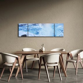 Obraz - Chłodne wodospady (170x50 cm)
