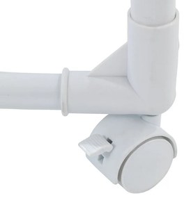 Narożny wieszak na ubrania - szafa na kółkach, WENKO