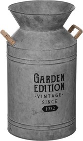 Kanka w stylu retro, metalowa, 48 cm