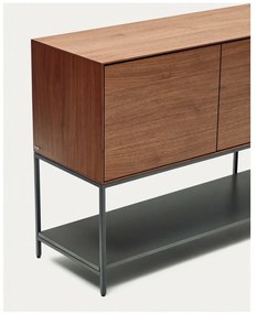 Niska komoda w dekorze orzecha 97,5x80 cm Vedrana – Kave Home