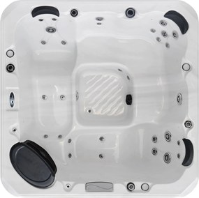 JACUZZI OGRODOWE PREMIUM WANNA  SPA 5-OSOBOWA WHITE OBUDOWA WHITE 195x195 CM
