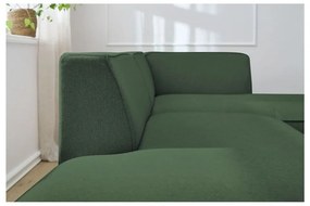 Zielony narożnik modułowy (prawostronny/w kształcie litery L) Megeve – Bobochic Paris