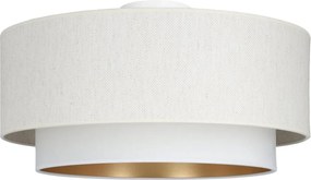 Lampa sufitowa NATIA 1xE27/60W/230V śr. 45 cm biała