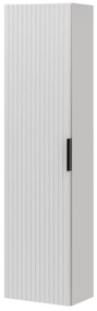 Szafka łazienkowa wisząca słupek biały mat 35 x 25 x 140 cm ASTROS White