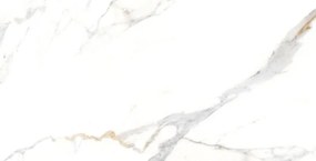 Mexen Agata White gres szkliwiony rekt. G1, płytka podłogowo-ścienna 120 x 60 cm, połysk - TL144-120-060-00