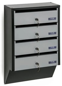 Modułowa skrzynka pocztowa na listy DEPOT 4