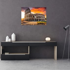 Obraz na szkle - Koloseum w Rzymie (70x50 cm)