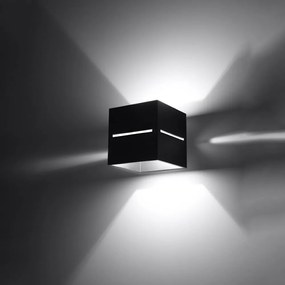Czarny kinkiet Lorum – Nice Lamps