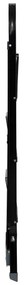 Drabina metalowa 3 stopniowa, 73,5 x 105,3 cm