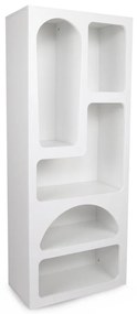 Biały regał 60x150 cm Lorin – Kalune Design