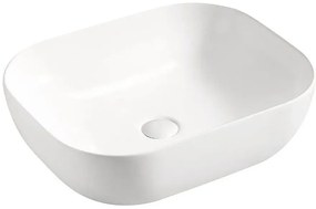 Komplet wiszących mebli łazienkowych Zeftox 4Q 60 cm - Biały połysk