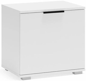 Szafka minimalistyczna na buty biała D9-R97