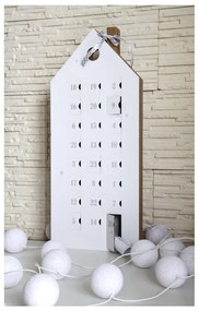 Kalendarz adwentowy ze szczegółami w srebrnym kolorze Unlimited Design for kids