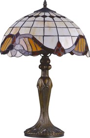 Lampka stołowa dekoracyjna z witrażem - 15X S995 G7-P12