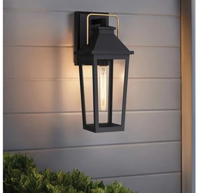 Quoizel QZ-BUCKLEY-M-MBK - Kinkiet zewnętrzny BUCKLEY M 1xE27/40W/230V IP44