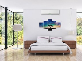 Obraz - Odpoczynek pod gwiazdami (125x70 cm)