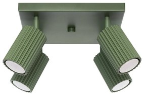 Zielona lampa sufitowa 25x25 cm Gleam – Nice Lamps