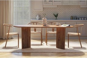 Stół w dekorze sosny 90x200 cm Sabella – Kalune Design