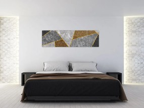 Obraz - Imitacja materiałów (170x50 cm)