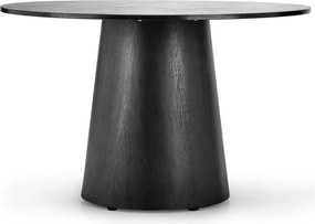 Okrągły stół na masywnej podstawie Ginter
