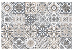 Zestaw 24 naklejek ściennych Ambiance Decal Tiles Azulejos Giacomo, 10x10 cm