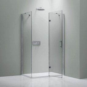 Kabina prysznicowa narożna DX403 drzwi uchylne