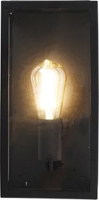 Inteligentna zewnętrzna lampa ścienna czarna z WiFi ST64 IP44 - Rotterdam