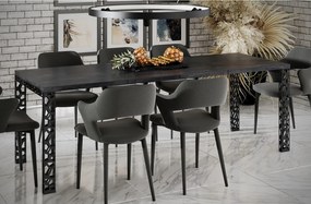 Stół rozkładany MATIO 130(220)x80 beton ciemny