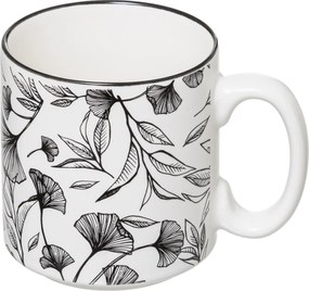 Filiżanki ceramiczne na stojaku FLORAL, 240 ml, 4 sztuki
