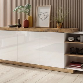 Komoda SINFONIA 220 cm do Salonu Sypialni Dąb