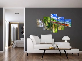Obraz - Matterhorn, Zermatt, Wallis, Szwajcaria (125x70 cm)