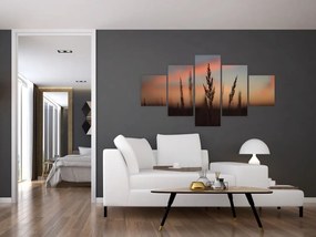 Obraz - Sylwetka rośliny (125x70 cm)