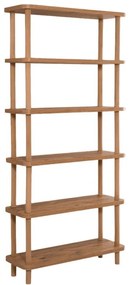 Regał w dekorze sosny 80x168,5 cm Step – Kalune Design