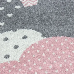 Różowo-szary dywan dziecięcy 120x170 cm Bambi – Ayyildiz Carpets