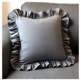 Poszewka na poduszkę z mieszanki bawełny 40x40 cm Ruffled – Mila Home